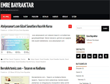 Tablet Screenshot of emrebayraktar.org